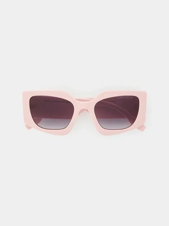 NEW!!! Marc Jacobs MARC774/S 35J9O Pink Frame Cat Eye Sunglasses Authentic